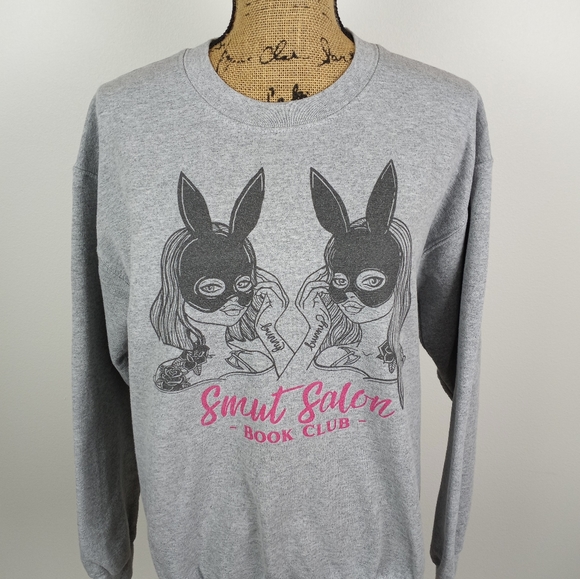 Smut Salon Bookclub Crewneck Sweatshirt - Picture 2 of 5